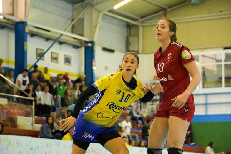 Imagen del partido del Rocasa de este sábado (Foto TA)